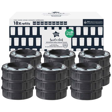 Sacchetti Per Pannolini Compatibili Tommee Tippee 12 Pezzi