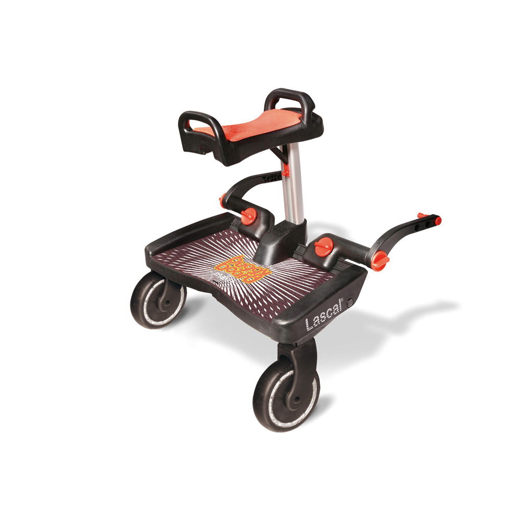 Lascal BuggyBoard Maxi mit Saddle Perfekte Losung fur Geschwisterwagen