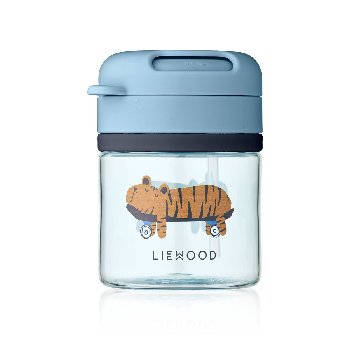 Product Image for LIEWOOD Pavia gobelet avec paille en Tritan fun beach blue