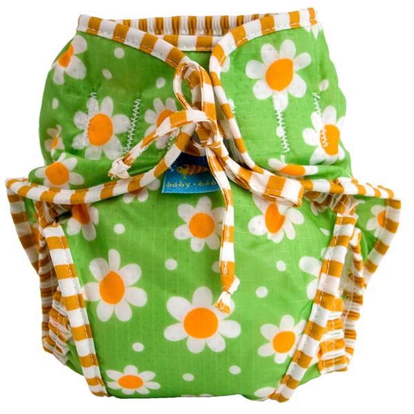 kushies bath nappies Daisy green 11-18kg - Main Image