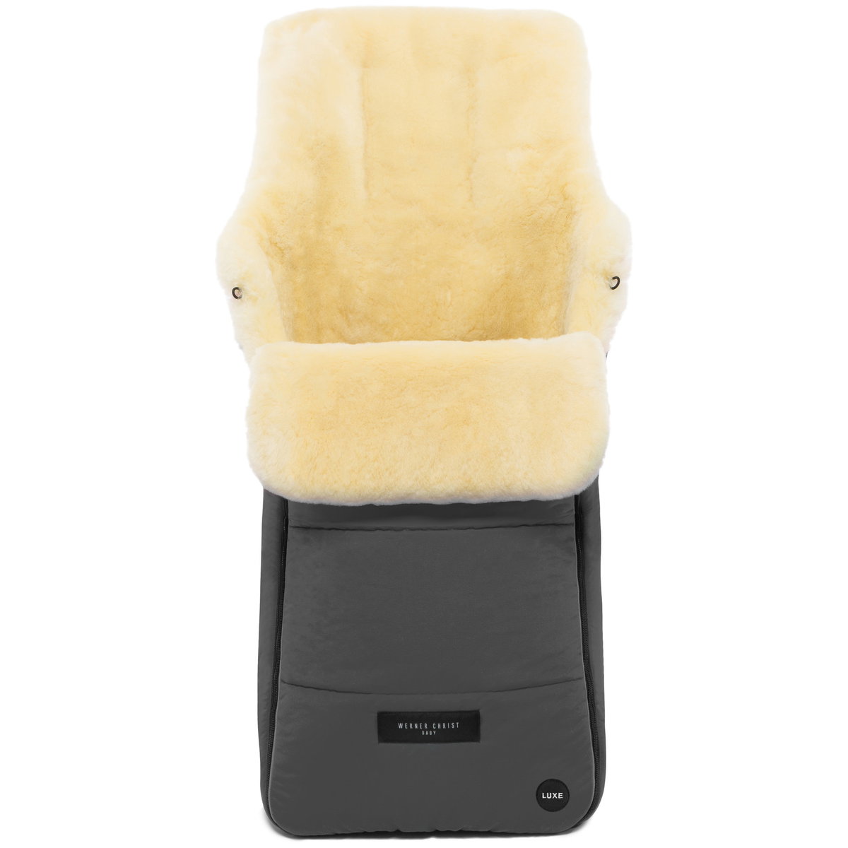 Product Image for Werner Christ Baby Sacco in Pelle d’Agnello AROSA LUXE pietra