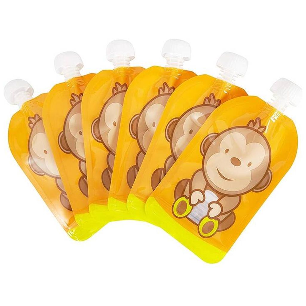 Pouchys Fill n Squeeze avec ouverture au fond