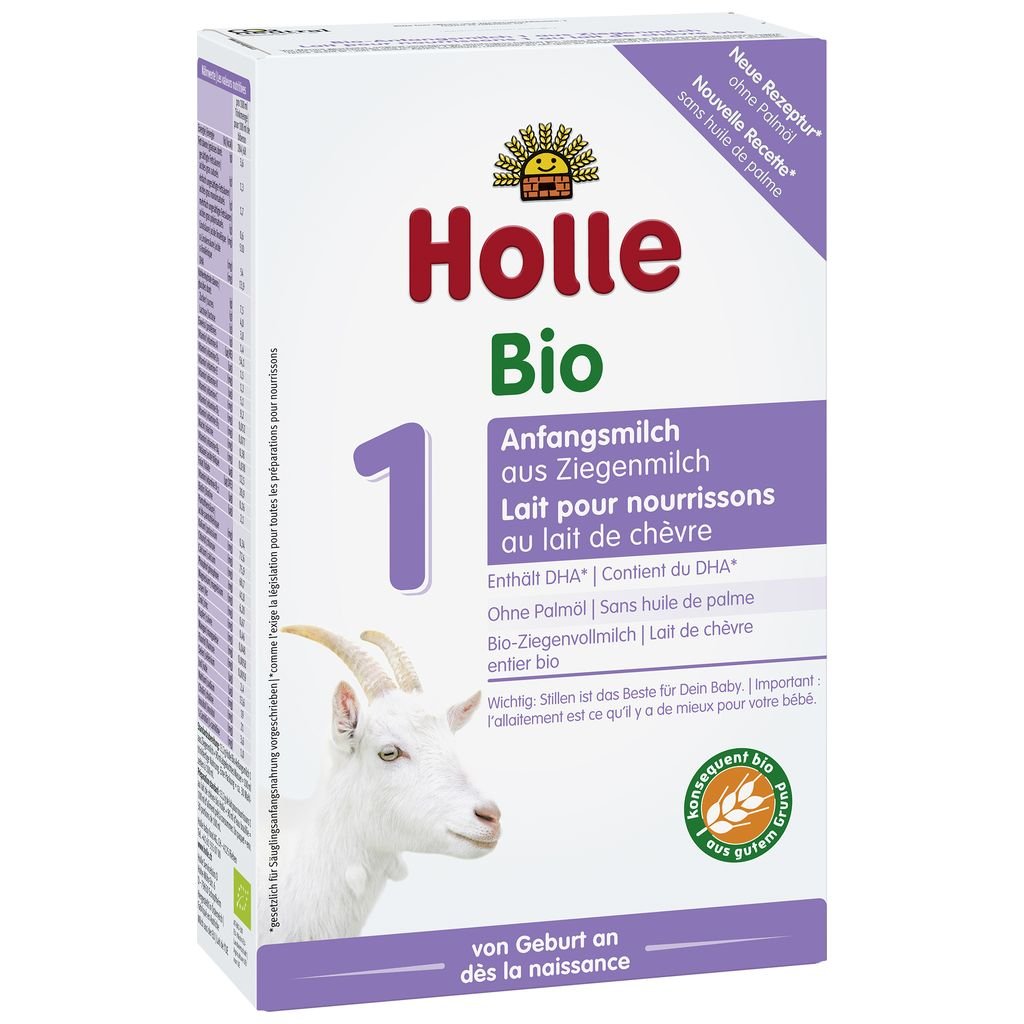 Lait de départ bio Holle 1 au lait de chèvre
