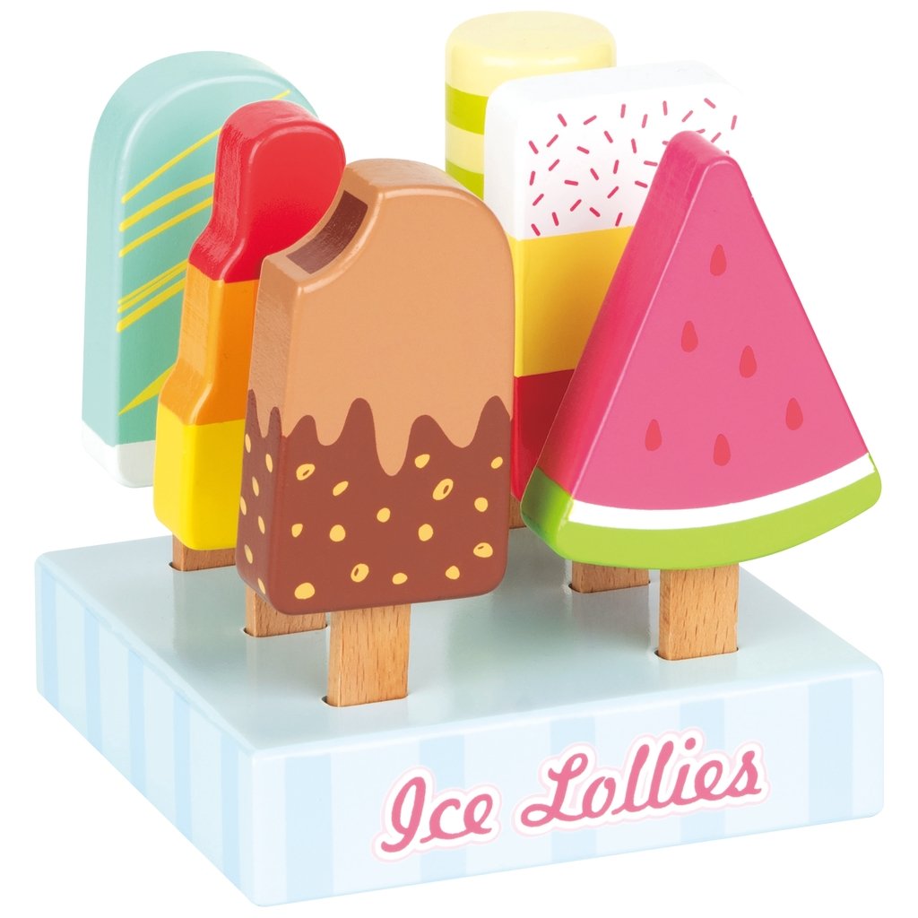 Spielba ice cream stand with 6 different ice creams