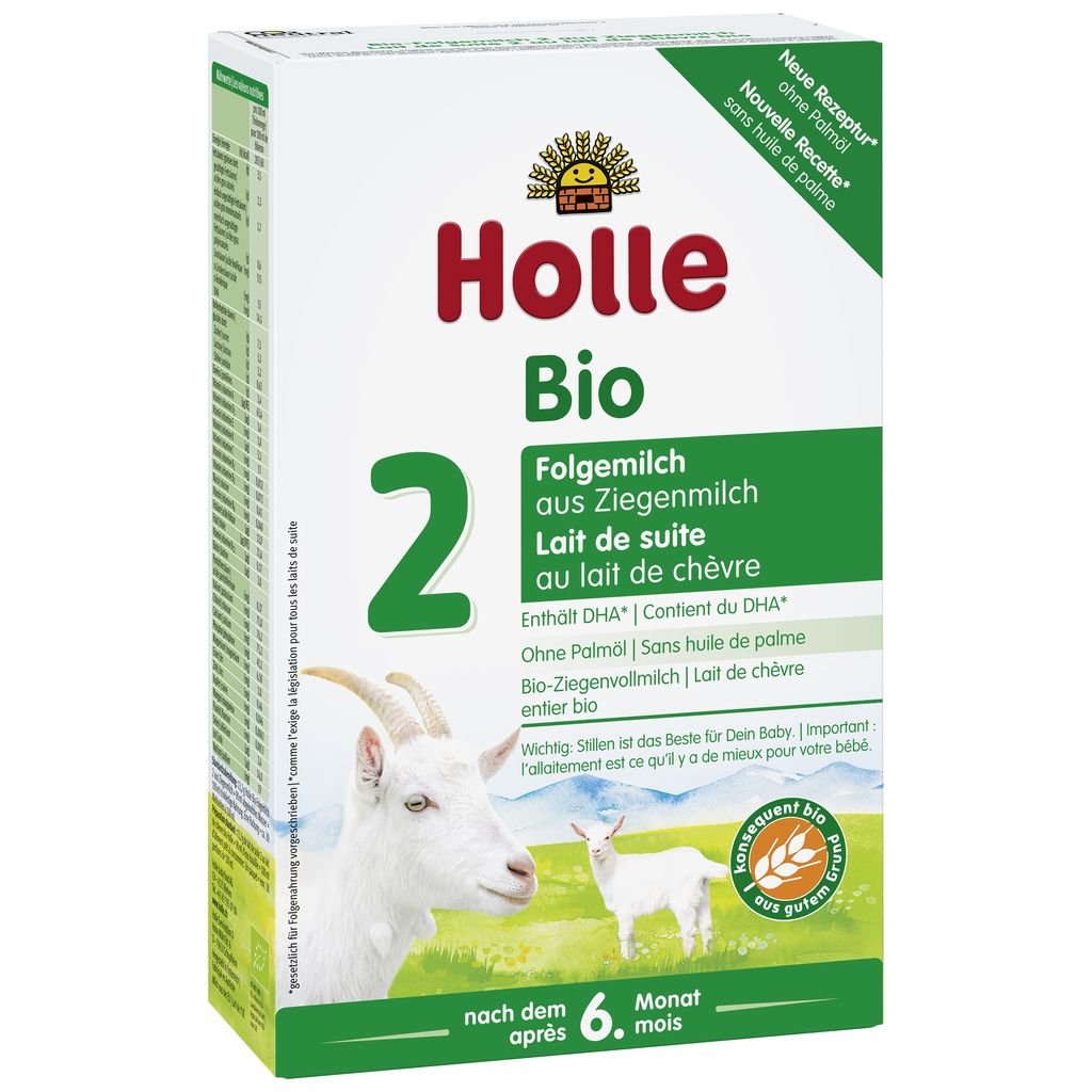 Holle organic follow-on milk from goat's milk