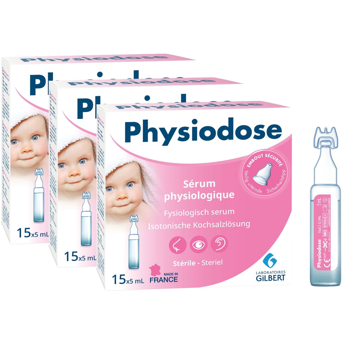 Product Image for solution saline Physiodose