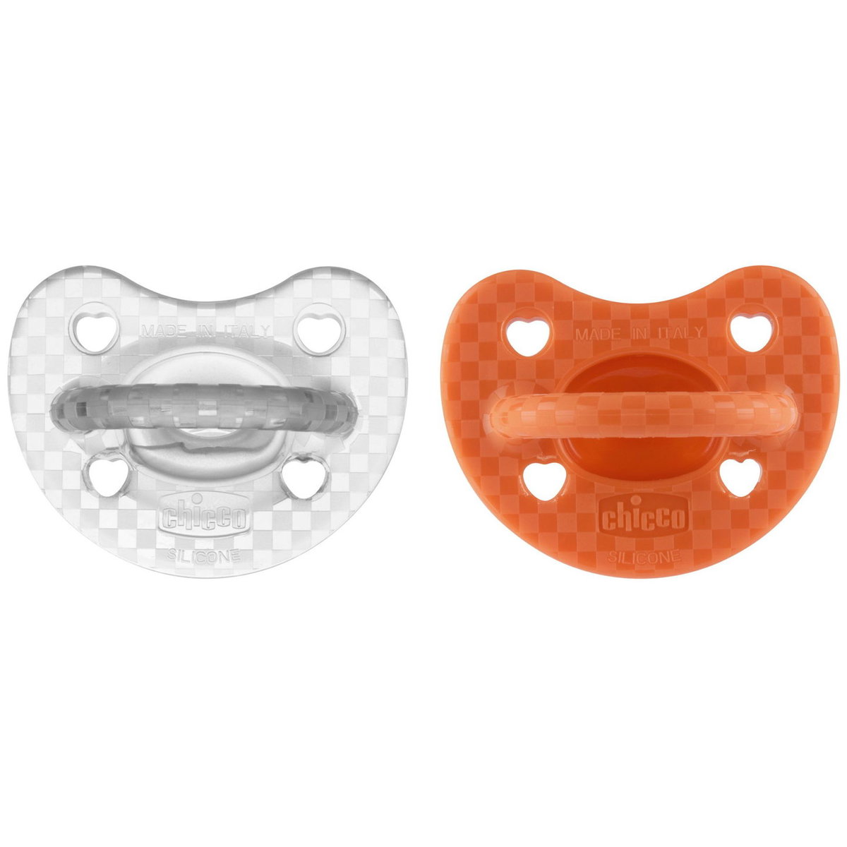 Product Image for Chicco Succhietti PhysioForma Soft Luxe 2 pezzi arancione Silicone