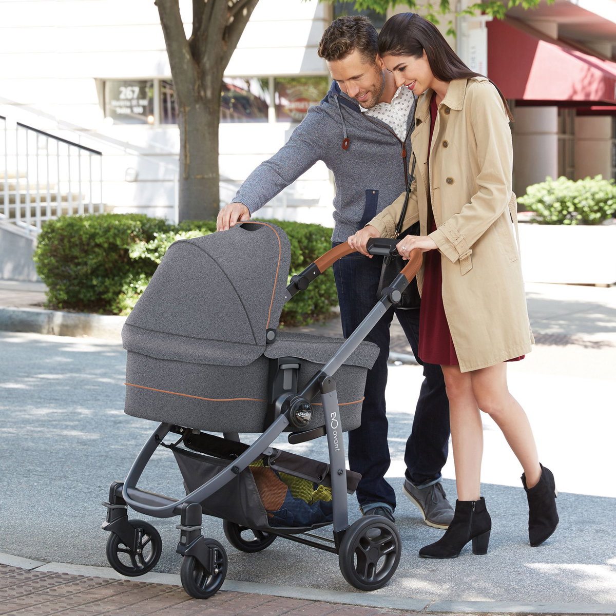 Graco Trio Evo Avant Set - Kombi-Kinderwagen ab Geburt