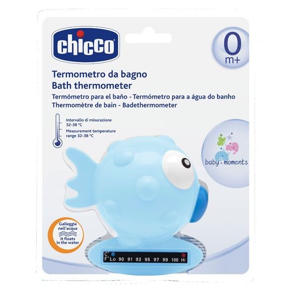 Chicco Fischli Bath Thermometer light blue