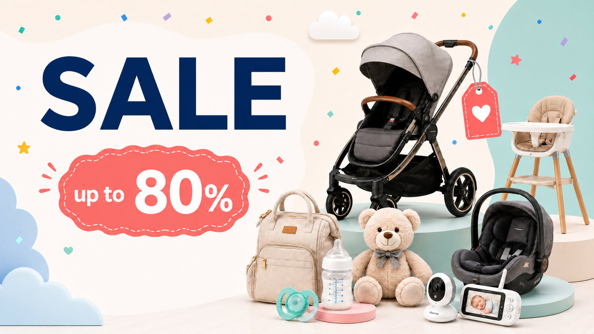 SALE bei 4mybaby.ch mit stark reduzierten Babyartikeln