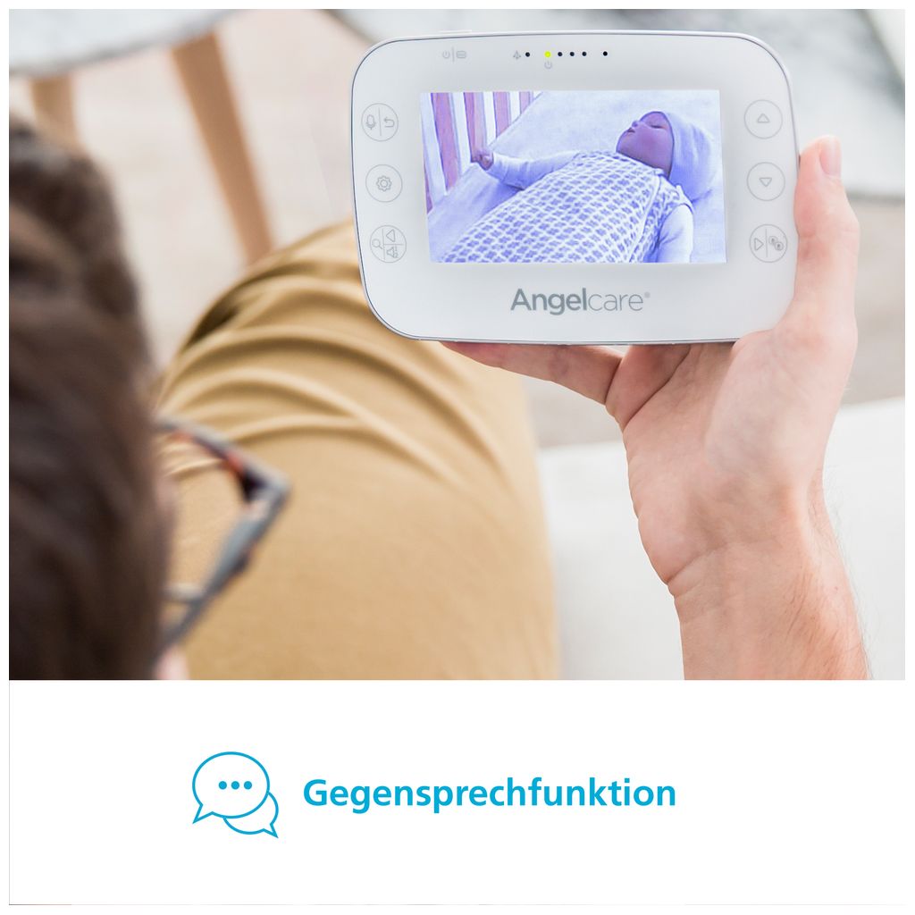 Angelcare Video Baby Monitor with Sensor Mat and SmartSensor Pro