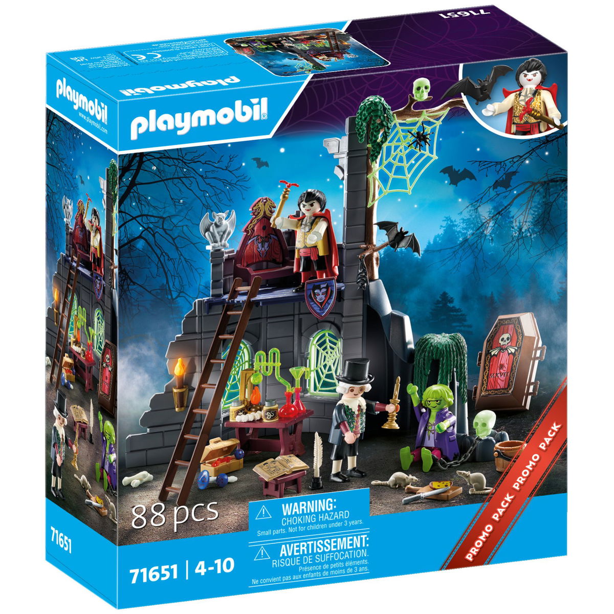 Playmobil Witch Playset PLAYMOBIL Action Heroes 71651 Haunted