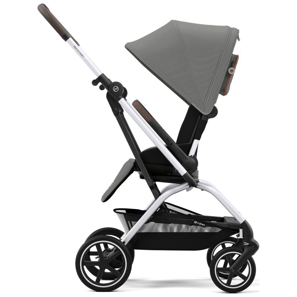 CYBEX Eezy S Twist+ silver The compact city runabout