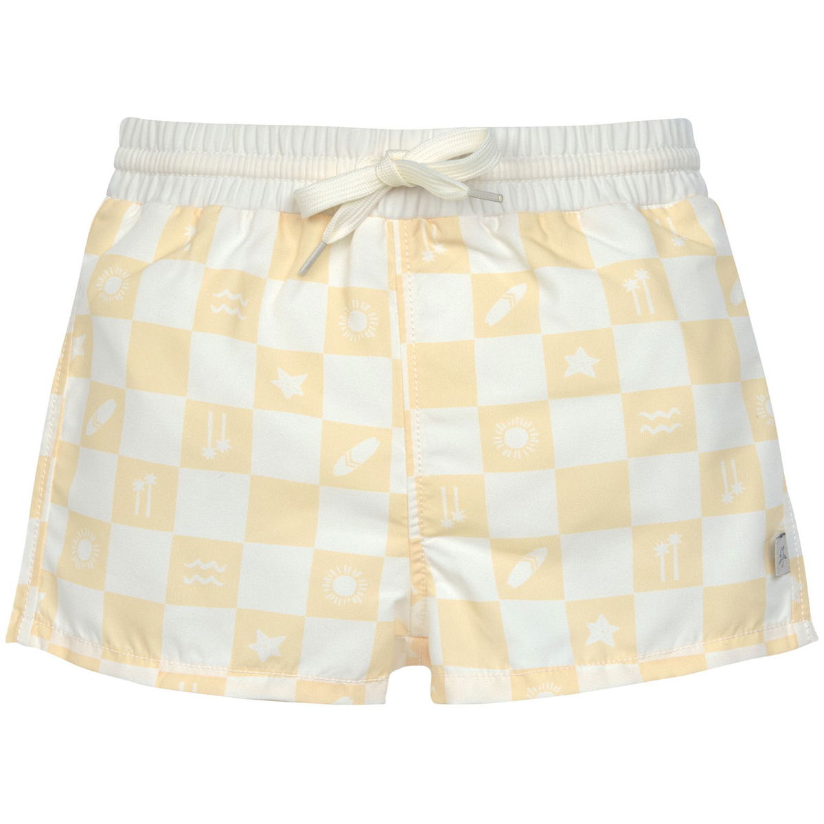 Product Image for Lässig Boardie Shorts check pattern vanilla/sea salt Grösse 74/80