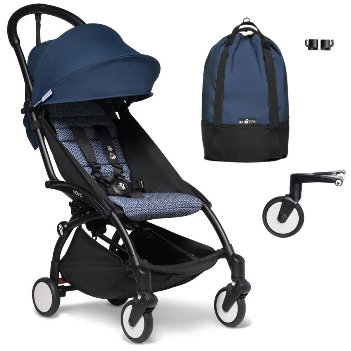 Châssis STOKKE YOYO³ avec pack textile BABYZEN 6+ | Bundle