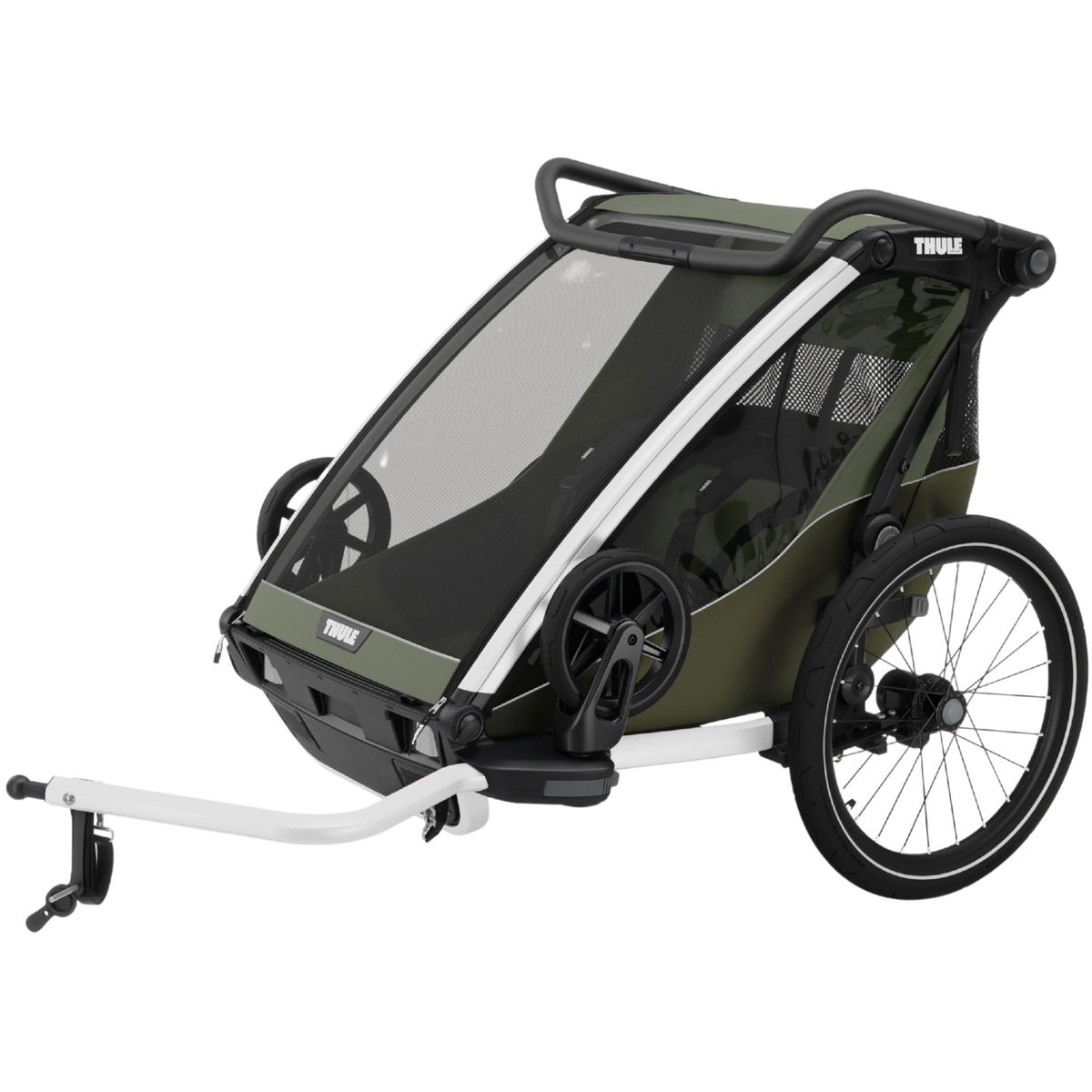 Product Image for THULE Chariot LITE Double Vintage Green für 2 Kinder