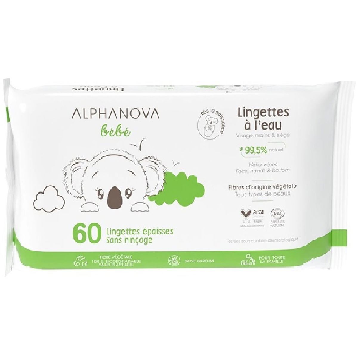 Product Image for Alphanova Bébé salviettine senza profumo