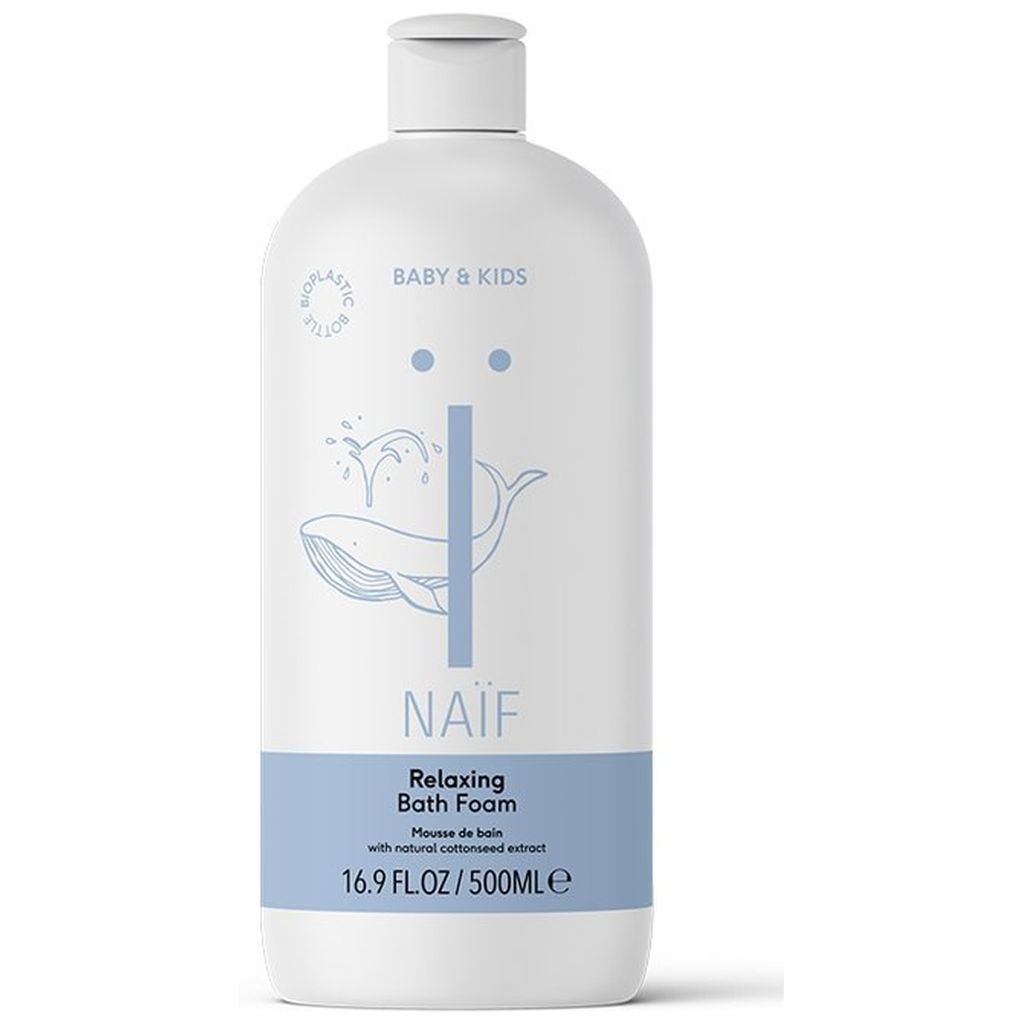 NAÏF Baby Kids Relaxing Bath Foam 500ml Gentle Care for Baby's