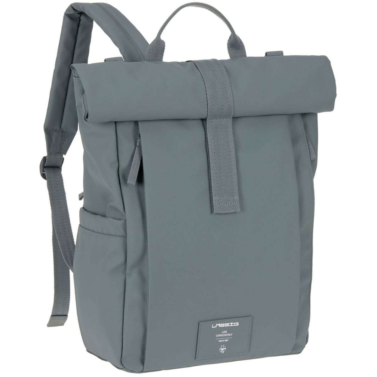 Product Image for Lässig Green Label Wickelrucksack Rolltop Up anthrazit muster
