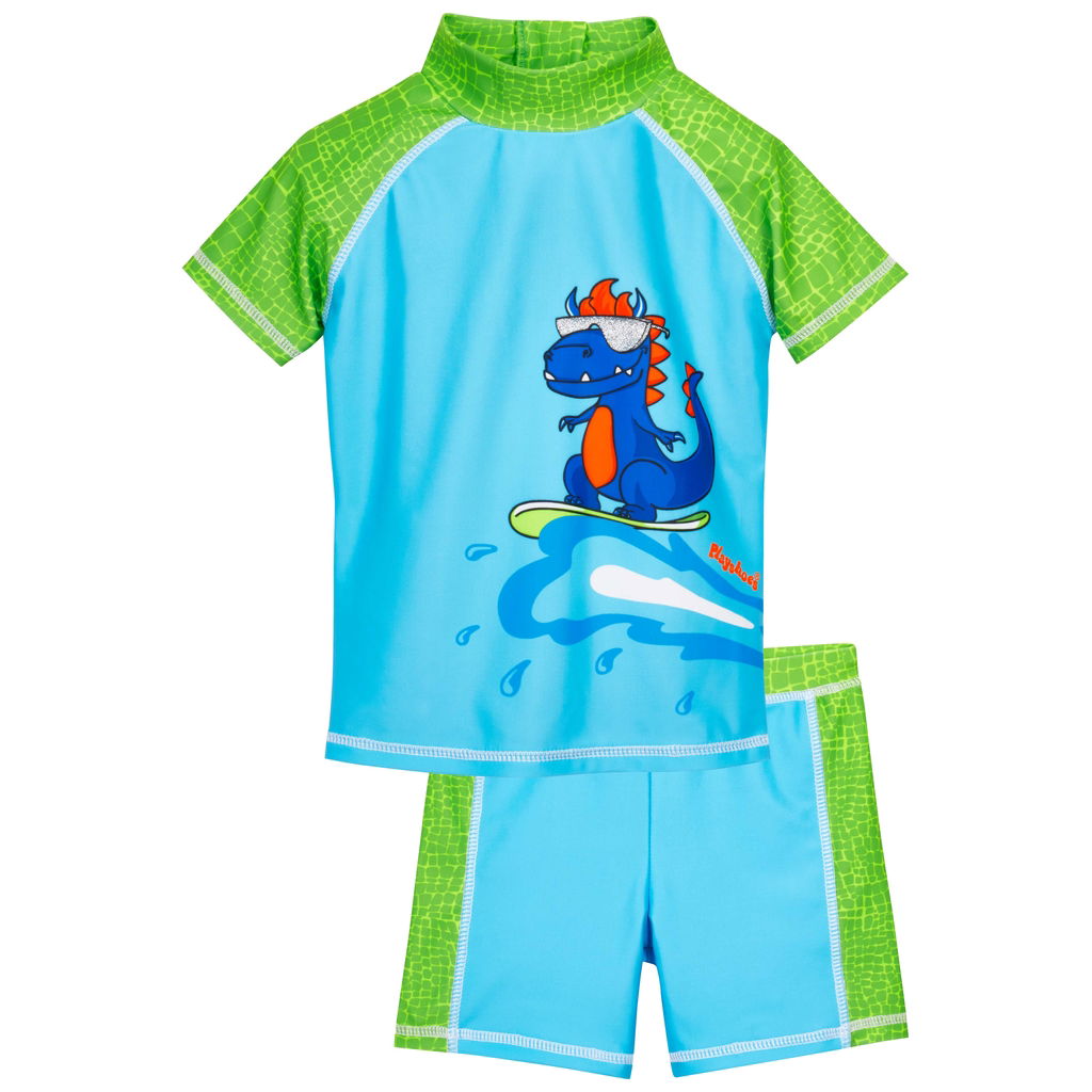 EZIX Mädchen UV-Schutz Badeanzug Set – Zweiteiliger Rashguard Mit UPF 50+