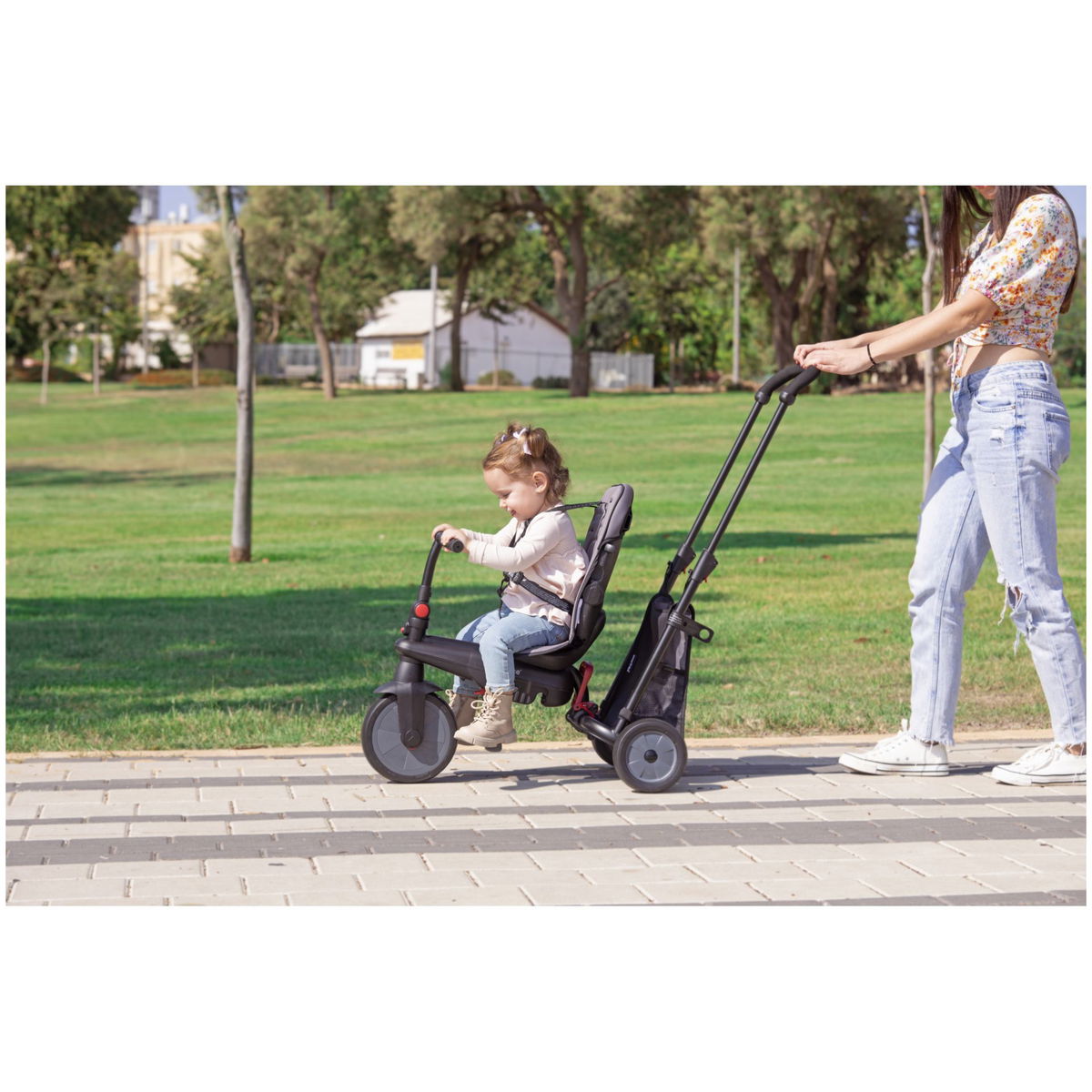 Smartrike noir et rose - Vélos Smartrike noir et rose - Vélos