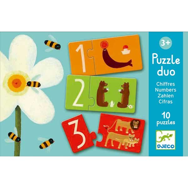 Djeco Puzzle Duo Numeri