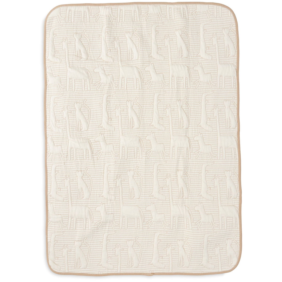 Coperta Neonato DovFanny In Cotone A Maglia Cellulare: Morbida E Traspirante, 90x70 Cm, Bianca