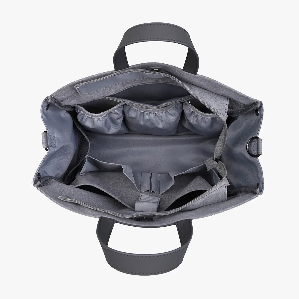 Borsa Fasciatoio Aolso - Impermeabile, Grande Capacità, Con Tasche Multiple - Ideale Per Viaggi E Passeggini - Nero - Foto 11