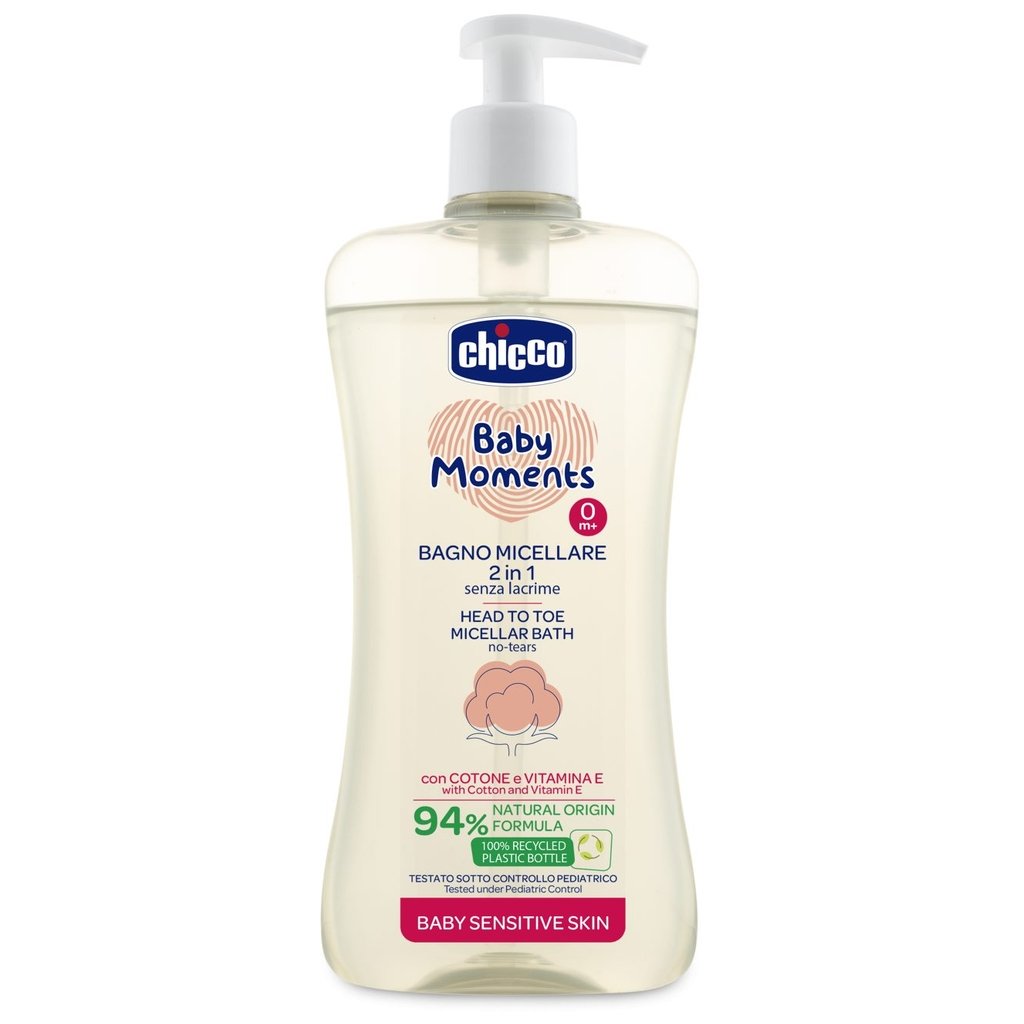Chicco Gel douche micellaire et shampooing