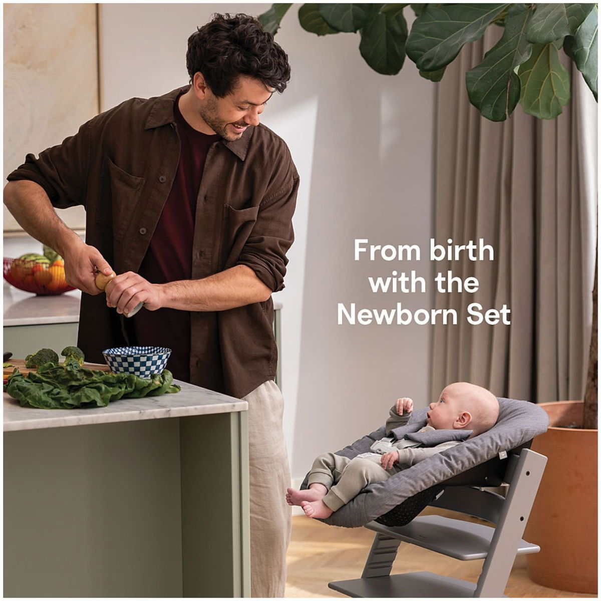 STOKKE Tripp Trapp Newborn Set - Ergonomic Highchair