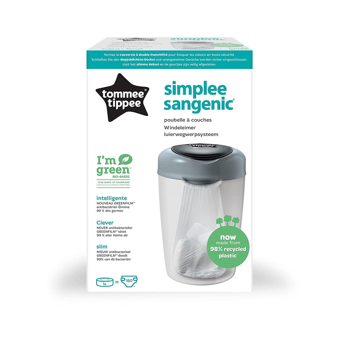 Tommee Tippee Sangenic Simplee: The perfect nappy pail