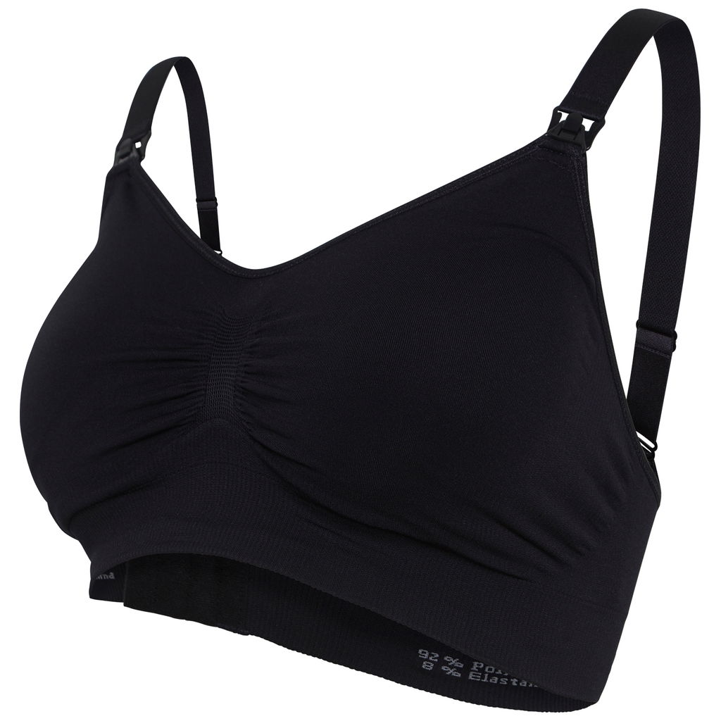 Product Image for Carriwell Padded Pregnancy and Nursing Bra black Size M