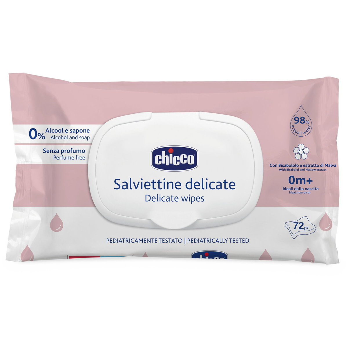 Product Image for Chicco Salviettine Soft Delicate con chiusura