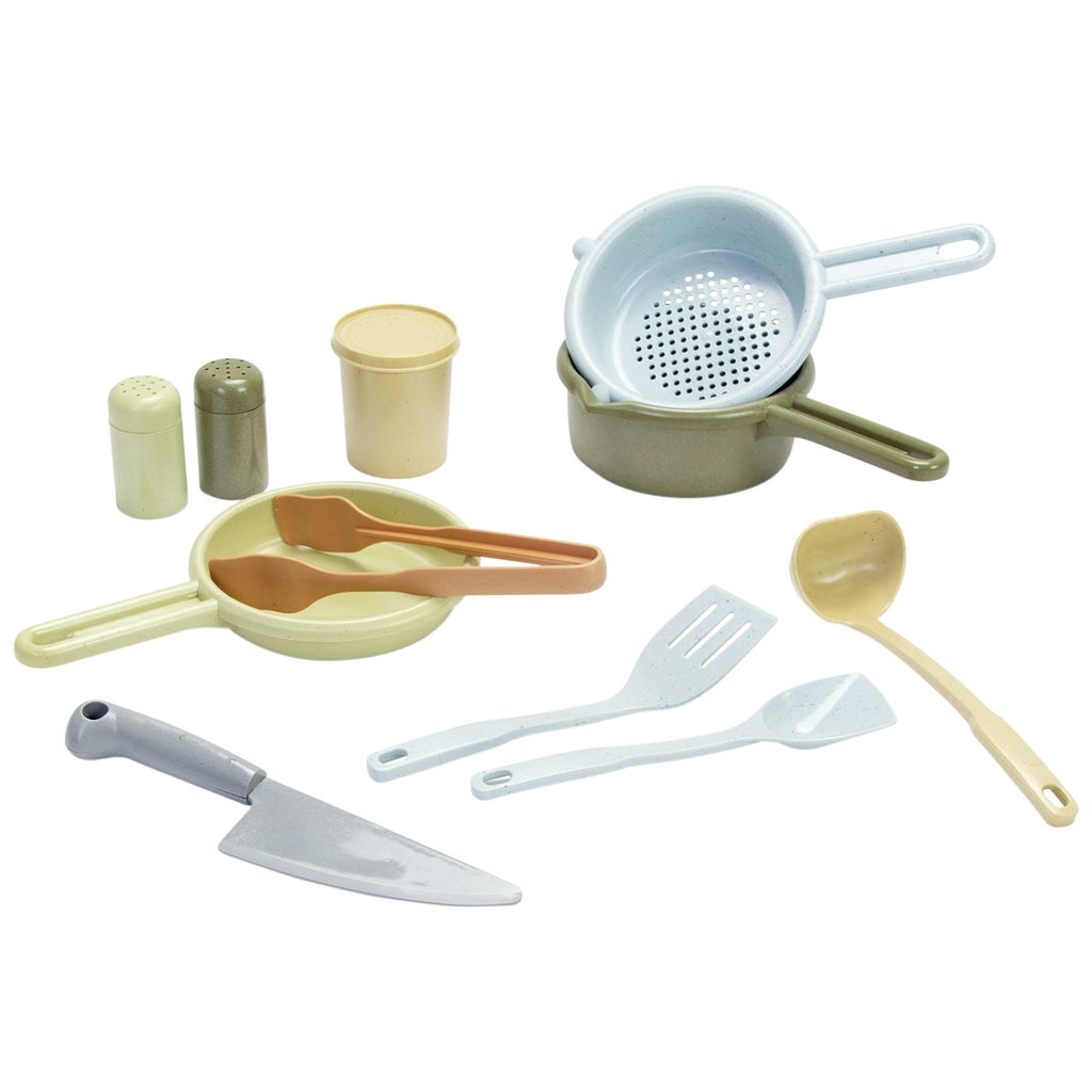 dantoy organic children's kitchen set 12 pieces