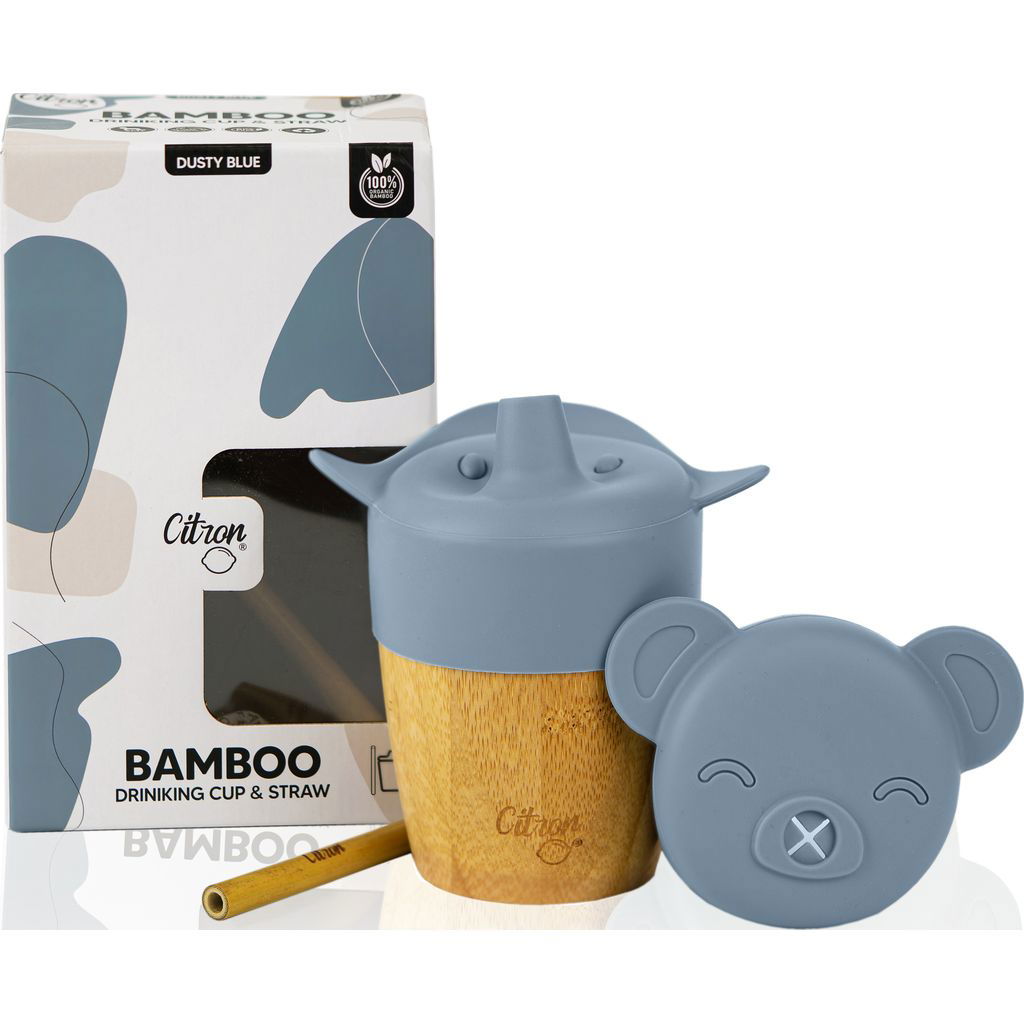 Citron Bambus Trinkbecher nachhaltig BPA-frei kaufen