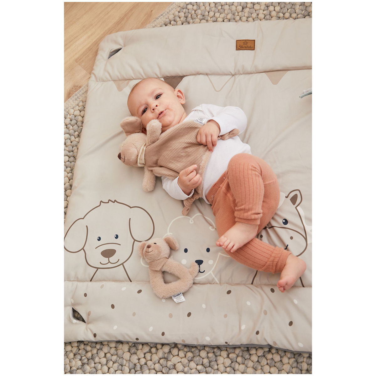 Sterntaler Play blanket: High-quality baby blanket for play fun