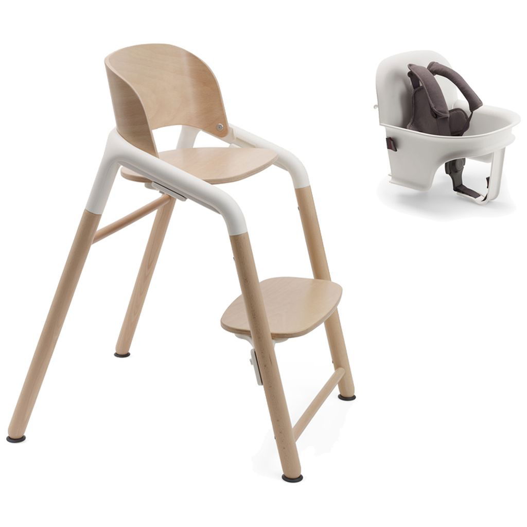 neutral wood/white