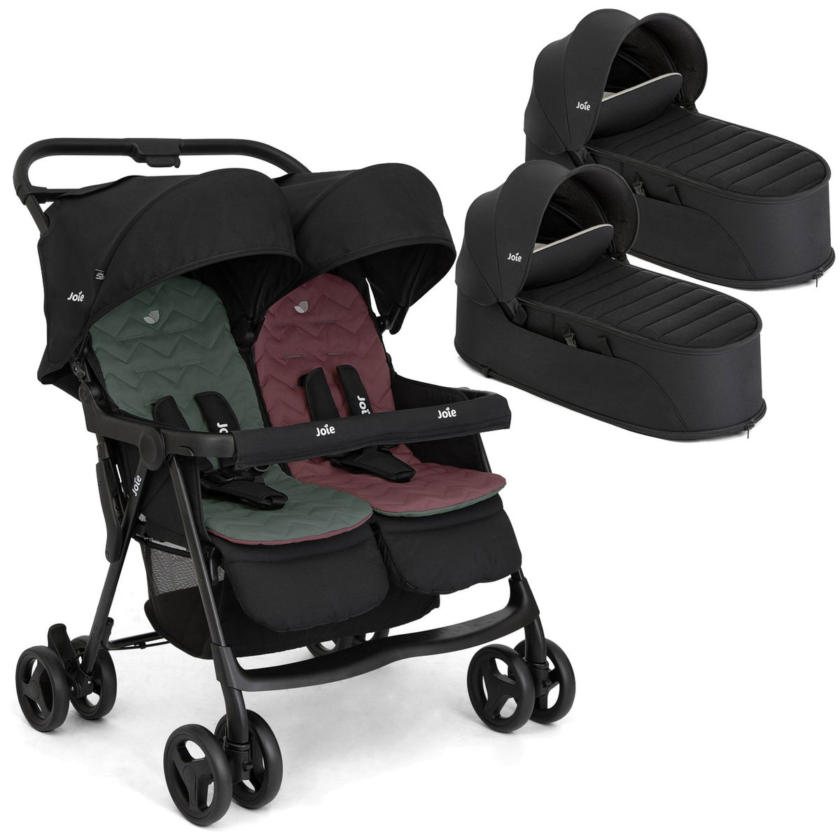 Joie Aire Twin Set Comfort Functionality