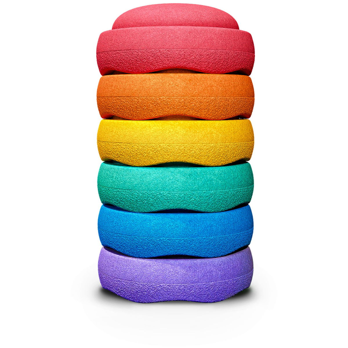 Rainbow stacking stone - Versatile toy for creative play