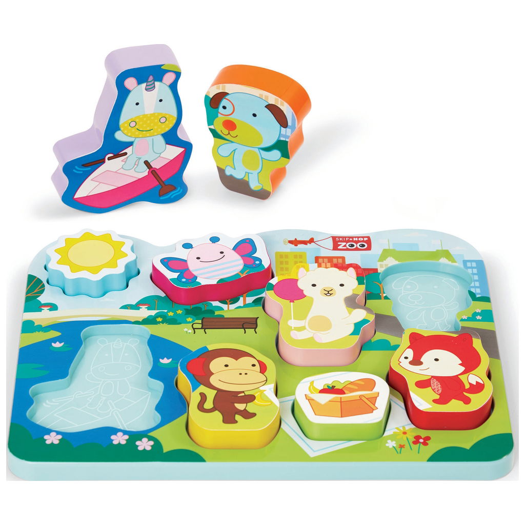 Skip Hop Zoo Park Pals Puzzle