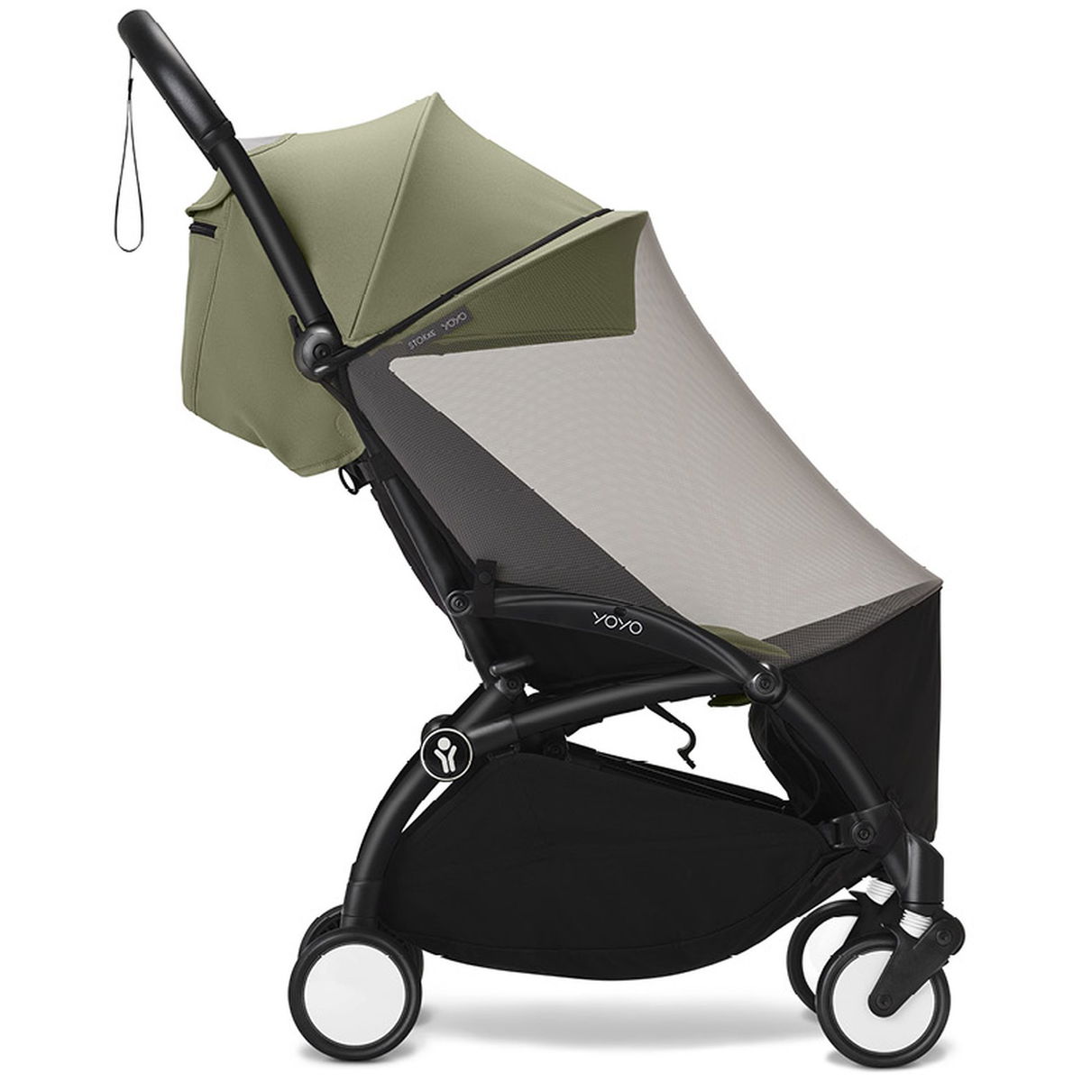Kinderbuggy mit feinem Insektenschutznetz und Sonnenverdeck