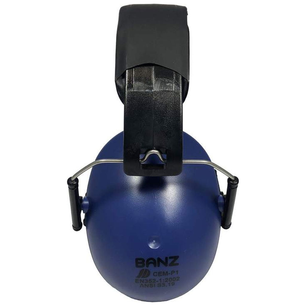 Baby Ear Muffs Noise Protection Banz Kidz Ear Defenders Case 2+ Years U2013 Dark Blue U2013 Travel Case For Kids & Toddler Headphone Protection U2013 Lightweight, Compact & Durable Earmuff Container Infant Ear Protection