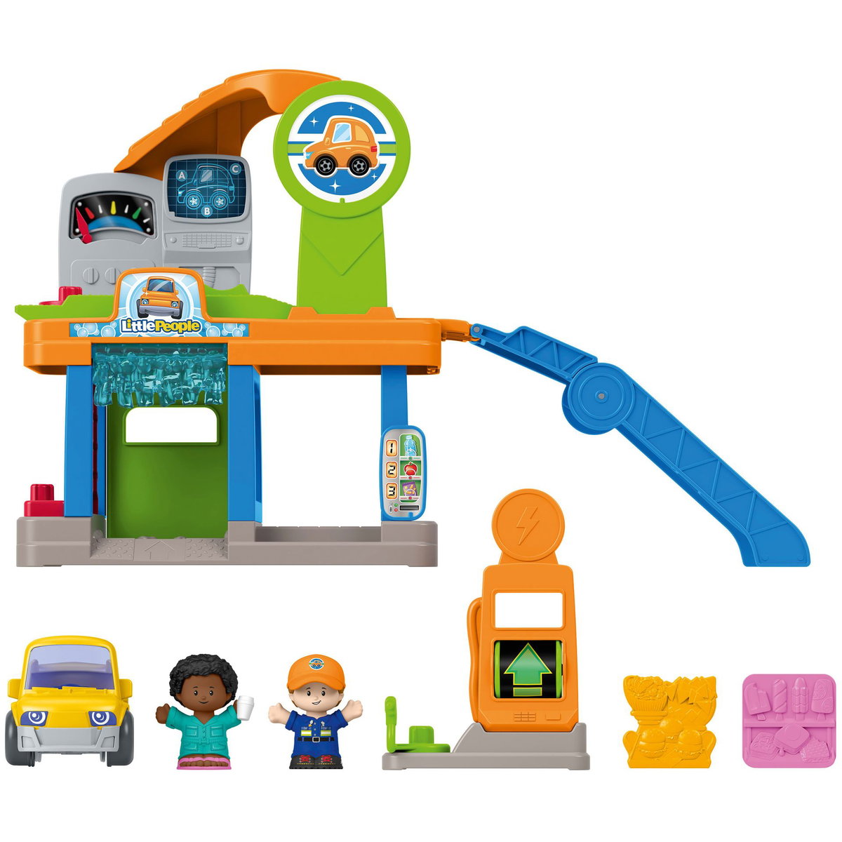 Product Image for Fisher Price Little People Fun at the Gas Station Play Set age from 12 M