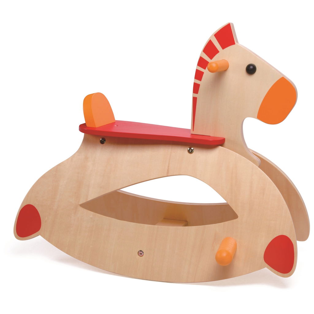 Uonlytech Rocking Horse Toy Handle Ergonomic Antislip