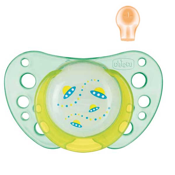Chicco Nuggi Air Latex Pacifier 0-6M - Buy at 4mybaby