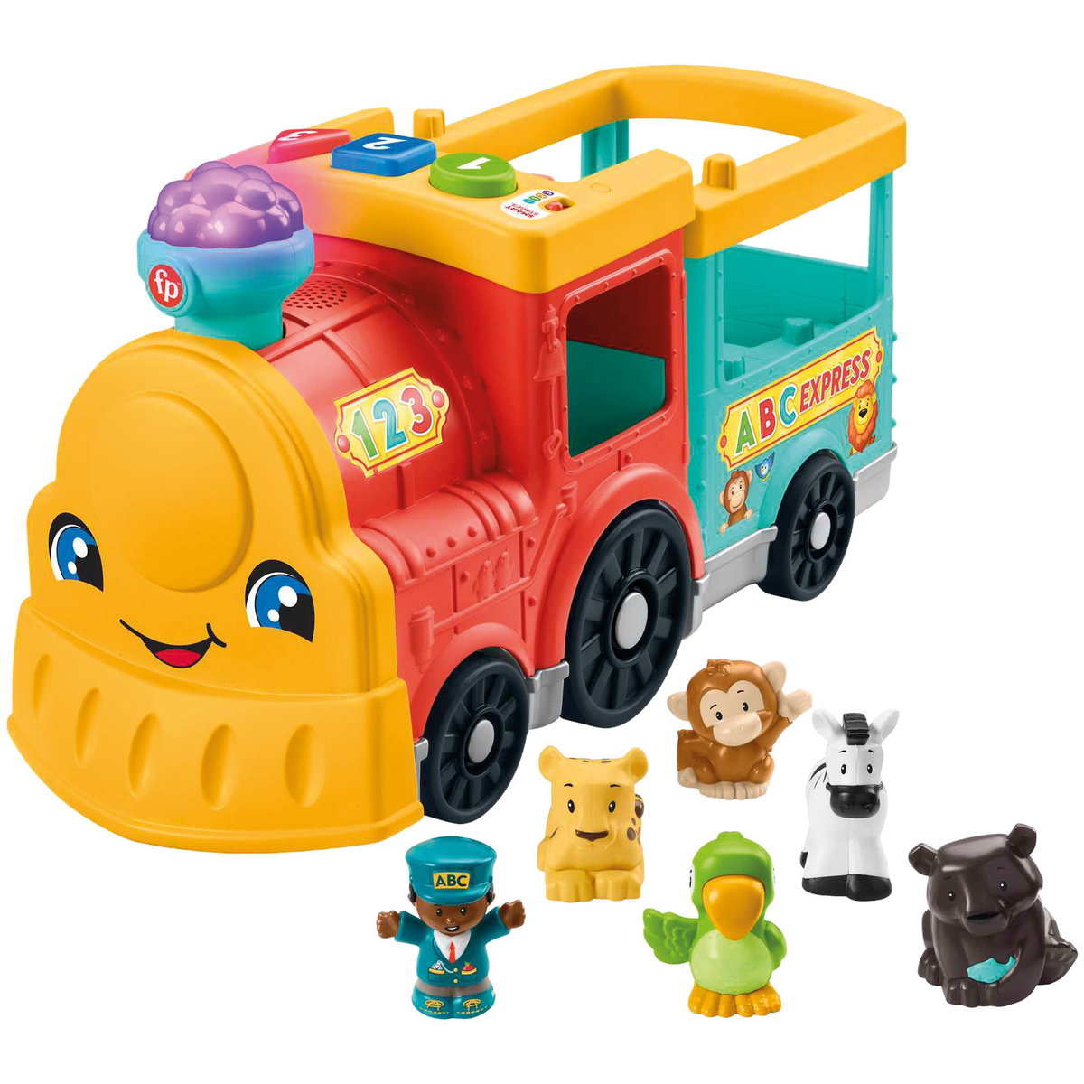 Product Image for Fisher Price Little People Grosser ABC Tierfreunde Zug Alter ab 12 M