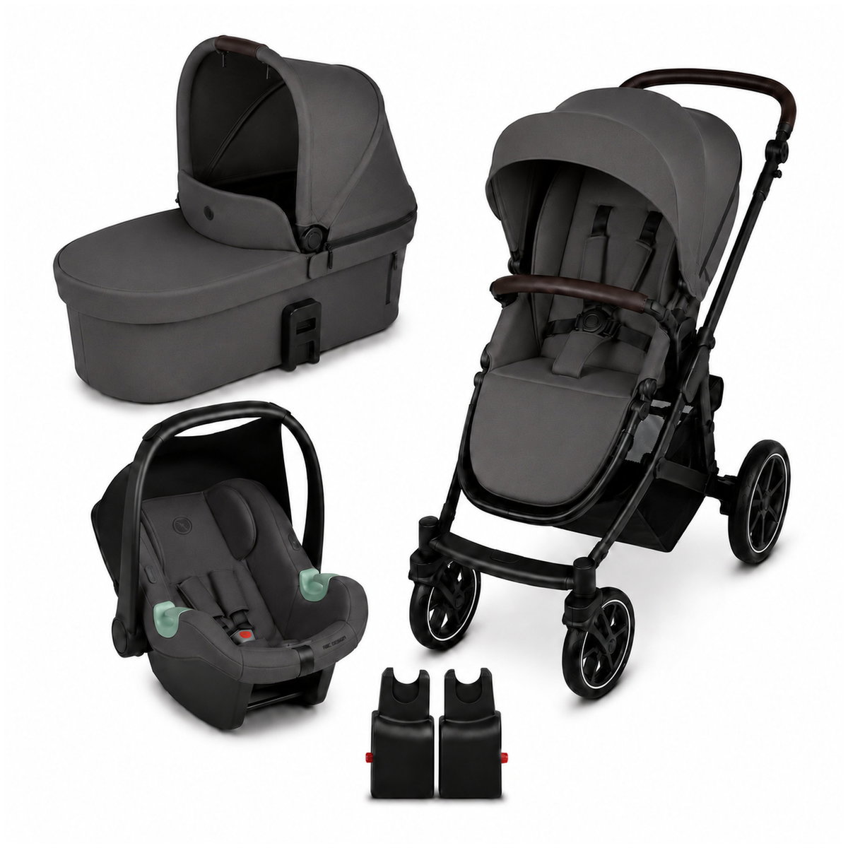 Product Image for ABC Design Sierra 3in1 passeggino Set nut