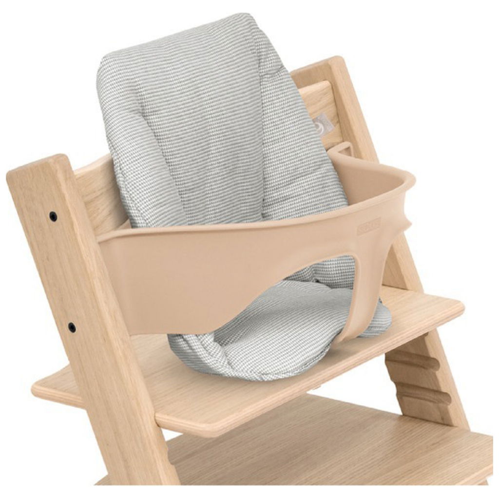 Cuscino Per Seggiolone Stokke Tripp Trapp - Cotone Bio, Antiscivolo, Con Tasca, Lavabile - Foto 1