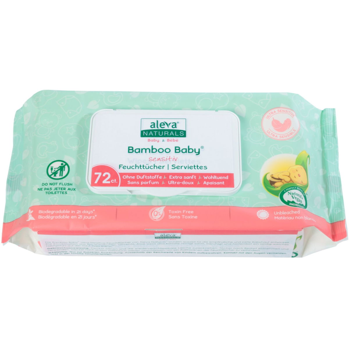 Product Image for aleva NATURALS salviette Bamboo Baby Sensitive