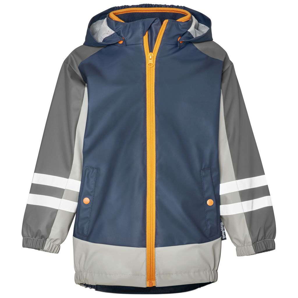 Veste De Pluie Enfant Playshoes - Imperméable 8000mm, Coupe-vent, Bandes Réfléchissantes - Pour école Et Jeux Extérieurs